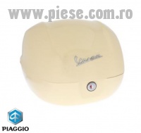 Cutie bagaj originala Vespa Primavera (13-) 50-125-150cc – culoare: bej (beige – Siena 552) – 32 Litri
